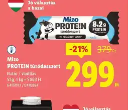 Lidl Mizo PROTEIN túrdesszert ajánlat