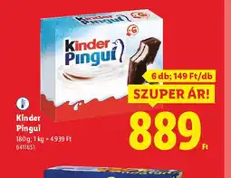 Lidl Kinder Pingui ajánlat