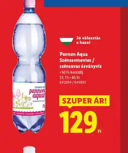 Lidl Pannon Aqua ajánlat