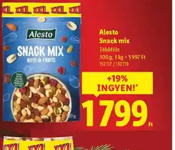 Lidl Alesto Snack mix ajánlat