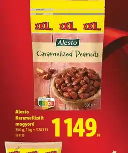 Lidl Alesto Karamellizált mogyor ajánlat