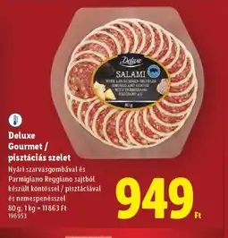 Lidl Deluxe Gourmet ajánlat