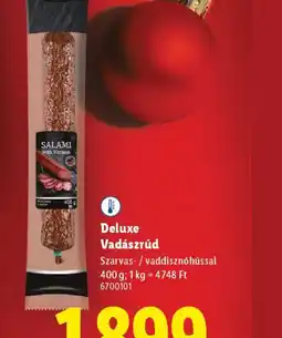Lidl Deluxe Vadászrúd ajánlat