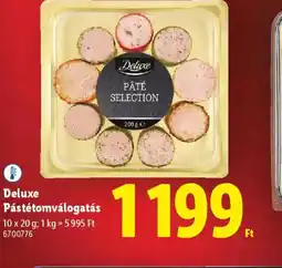 Lidl Deluxe Pástétomválogatás ajánlat