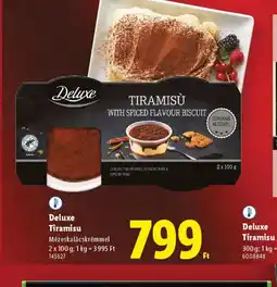 Lidl Deluxe Tiramisu ajánlat