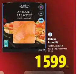 Lidl Deluxe Atlanti Lazacfilé ajánlat