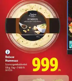 Lidl Deluxe Hummusz ajánlat