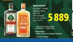 Lidl Jägermeister ajánlat