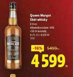 Lidl Queen Margot Skt whisky ajánlat