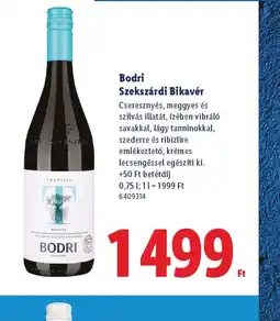 Lidl Bodri Szekszárdi Bikavér ajánlat
