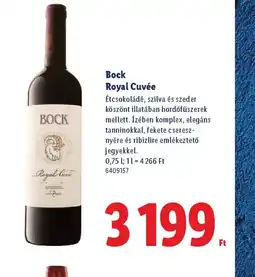 Lidl Bock Royal Cuvée ajánlat