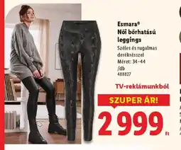 Lidl Esmara® Női bőrhatású leggings ajánlat