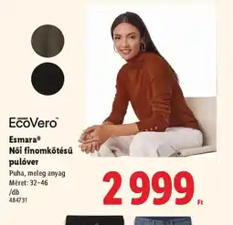 Lidl Esmara Női finomkötésű pulver ajánlat