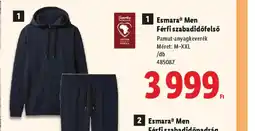Lidl Esmara® Men Férfi szabadidőfelső ajánlat