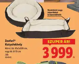 Lidl Zoofari Kutyafekhely ajánlat