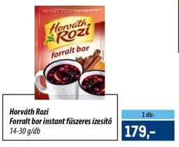 Metro Horváth Rozi Forralt bor instant fűszeres ízesítő ajánlat