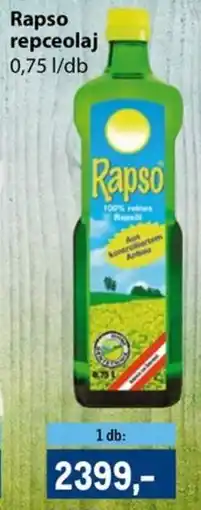 Metro Rapso repceolaj ajánlat
