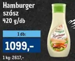 Metro Hamburger Szósz ajánlat