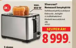 Lidl Silvercrest Nemesacél kenyérpirít ajánlat