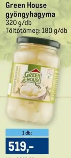 Metro Green House gyöngyhagyma ajánlat