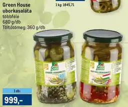 Metro Green House uborkasaláta ajánlat