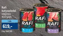 Metro Rafi kutyaeledel ajánlat
