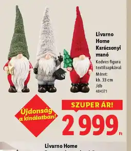 Lidl Livarno Home Karácsonyi man ajánlat
