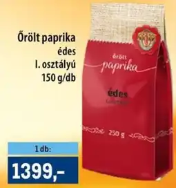 Metro Őrölt paprika édes I. osztályú ajánlat