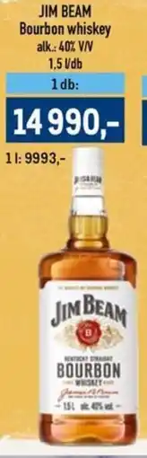 Metro JIM BEAM Bourbon whiskey ajánlat