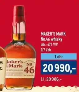 Metro MAKER'S MARK No.46 whisky ajánlat