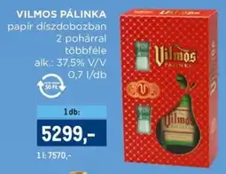 Metro Vilmos Pálinka ajánlat