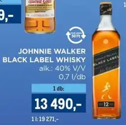 Metro Johnnie Walker Black Label whisky ajánlat