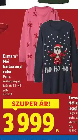 Lidl Esmara Női karácsonyi ruha ajánlat