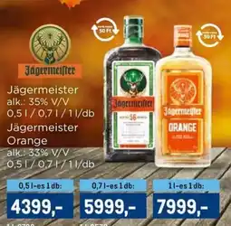 Metro Jägermeister ajánlat