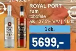 Metro ROYAL PORT rum ajánlat