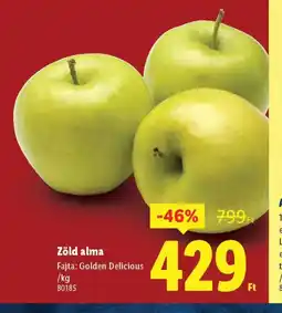 Lidl Zöld alma ajánlat