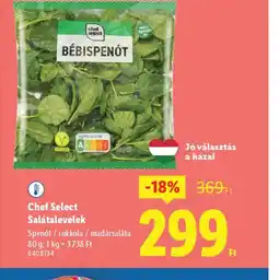 Lidl Chef Select Salátalevelek ajánlat