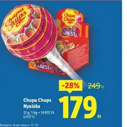 Lidl Chupa Chups Nyalka ajánlat