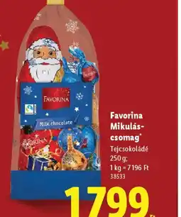 Lidl Favorina Mikulás-csomag ajánlat