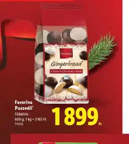 Lidl Favorina Puszédli ajánlat