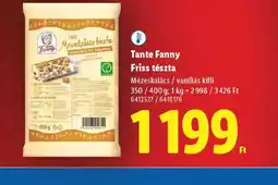 Lidl Tante Fanny Friss tészta ajánlat