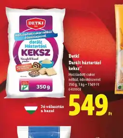 Lidl Detki Darált háztartási keksz ajánlat