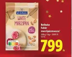 Lidl Belbake Fehér marcipánmassza ajánlat
