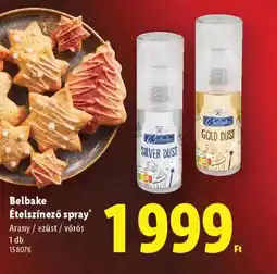 Lidl Belbake Ételszínező spray ajánlat