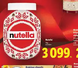 Lidl Nutella ajánlat
