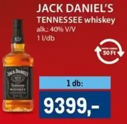 Metro Jack Daniel's Tennessee whiskey ajánlat