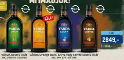 Metro VÁRDA keserű / Orange Dark / Szilva / Coffee keserű likőr ajánlat