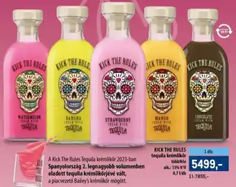 Metro KICK THE RULES tequila krémlikőr ajánlat