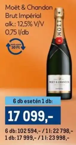 Metro Moët & Chandon Brut Impérial ajánlat