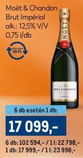 Metro Moët & Chandon Brut Impérial ajánlat